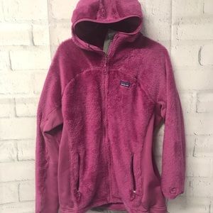 Women’s full zip With hood pink Patagonia